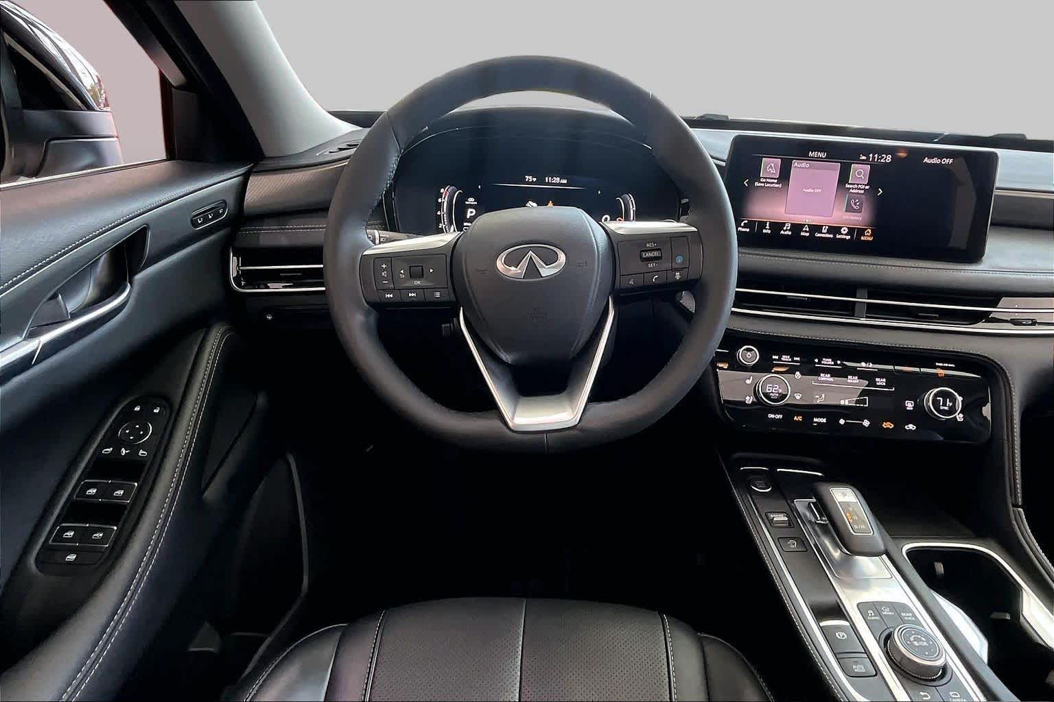 2023 INFINITI QX60 LUXE Majestic White at AutoNation USA Houston