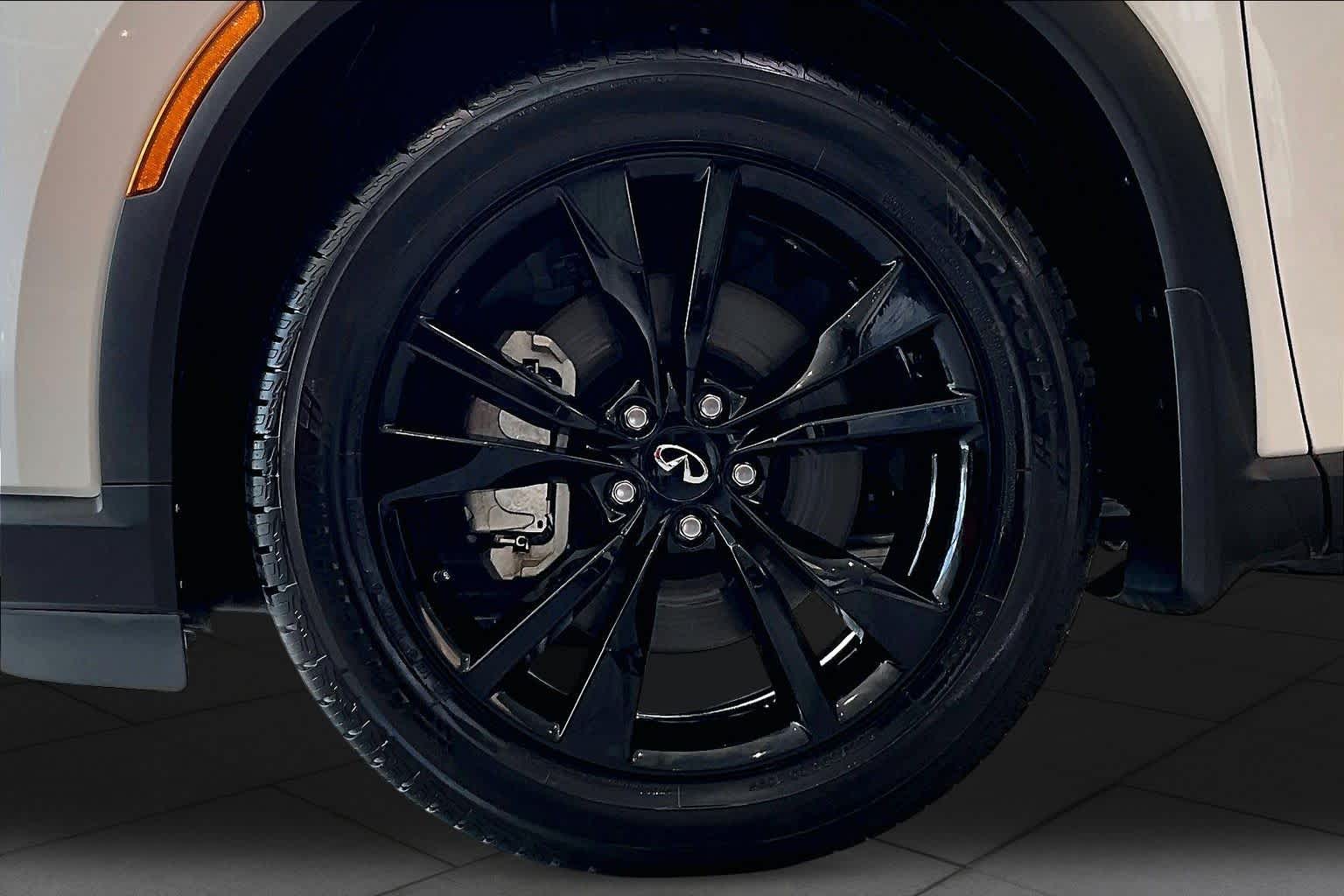 2023 INFINITI QX60 LUXE Majestic White at AutoNation USA Houston