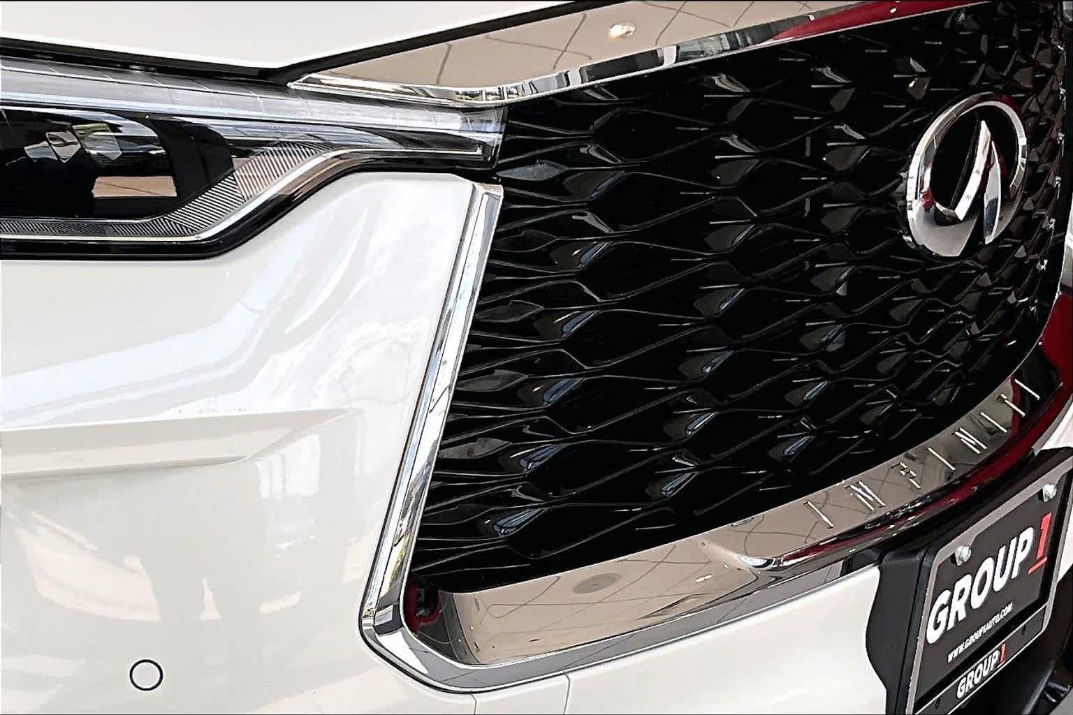 2023 INFINITI QX60 LUXE Majestic White at AutoNation USA Houston