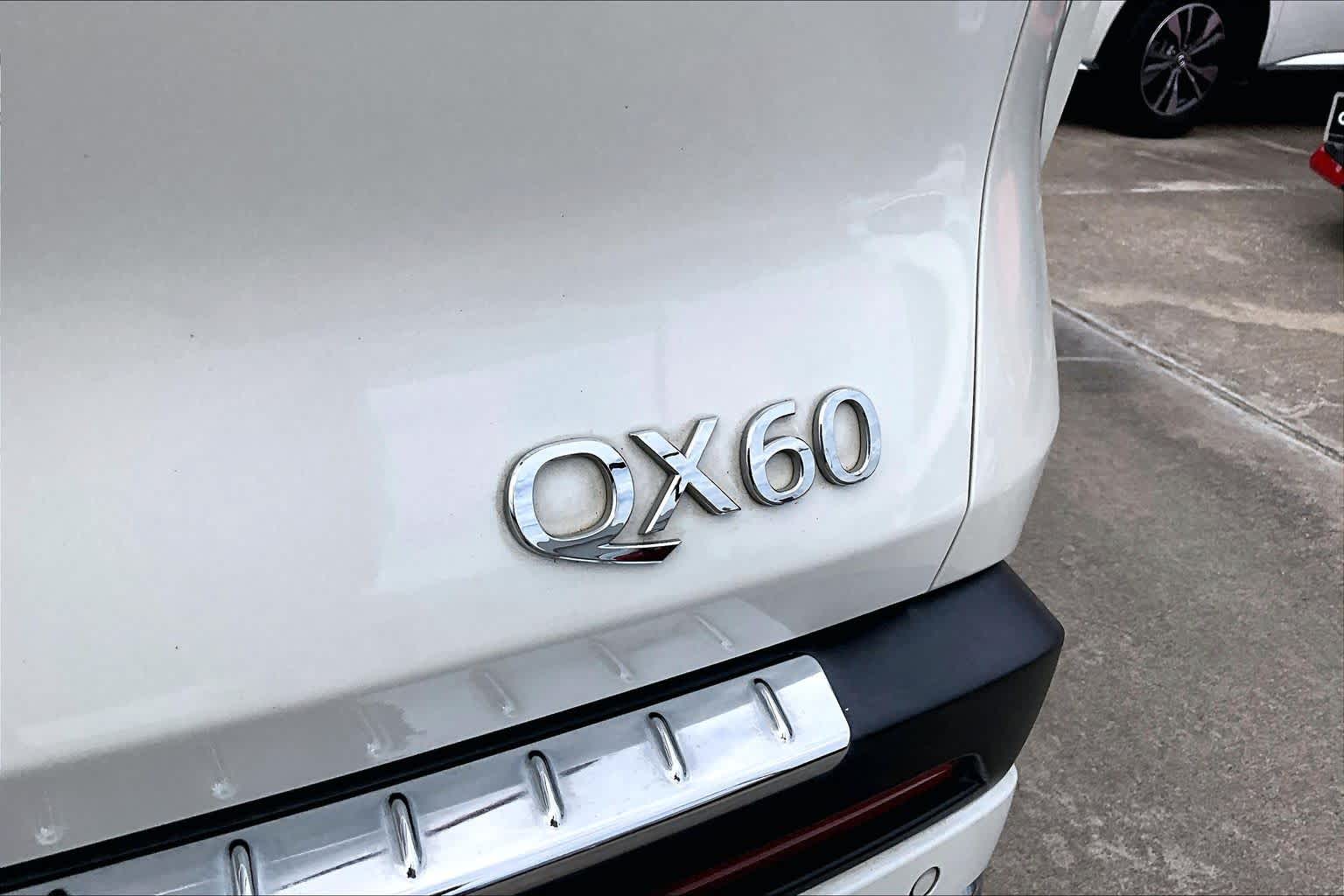 2022 INFINITI QX60 AUTOGRAPH Majestic White/Black Obsidian at Sterling McCall Nissan