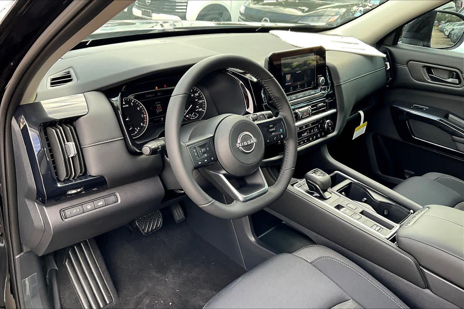 2025 Nissan Pathfinder SV Super Black at Sterling McCall Nissan