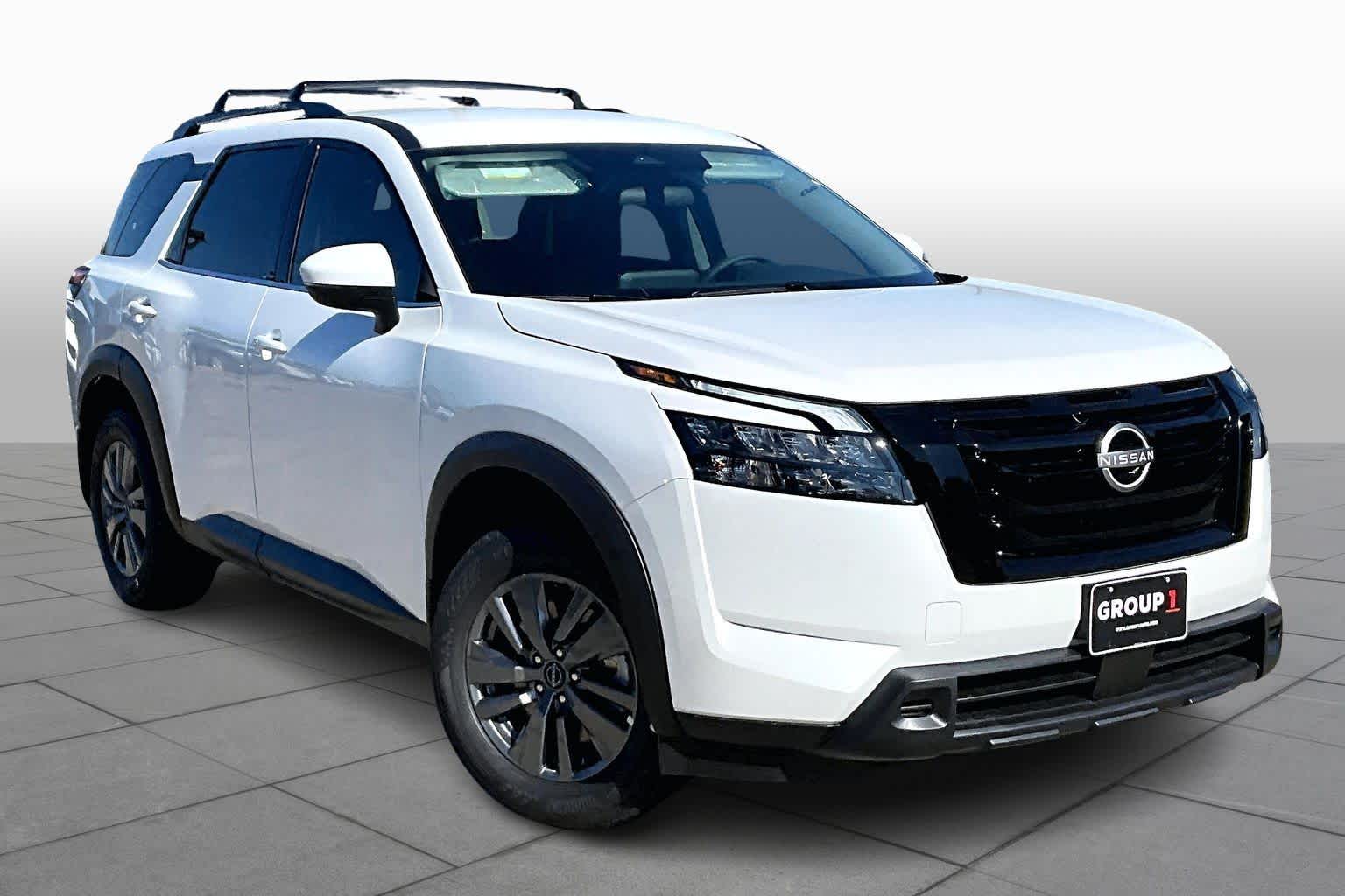 2025 Nissan Pathfinder SV Everest White Pearl Tricoat at Mercedes-Benz of Houston North