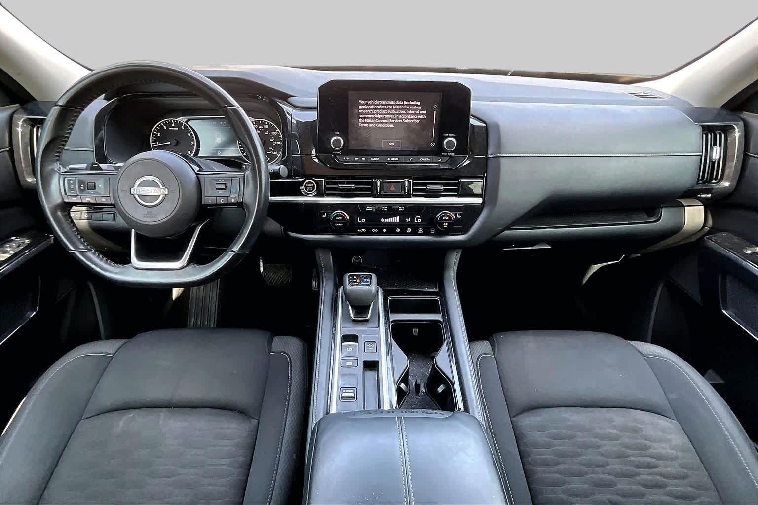 2022 Nissan Pathfinder SV Super Black at AutoNation USA Katy