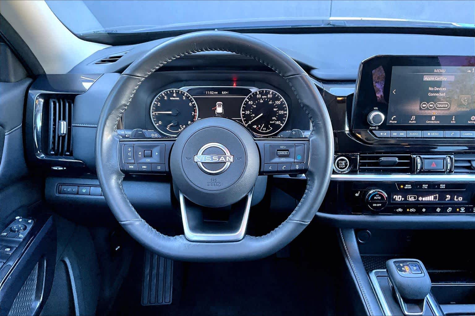 2022 Nissan Pathfinder SV Deep Ocean Blue Pearl at Tomball Ford