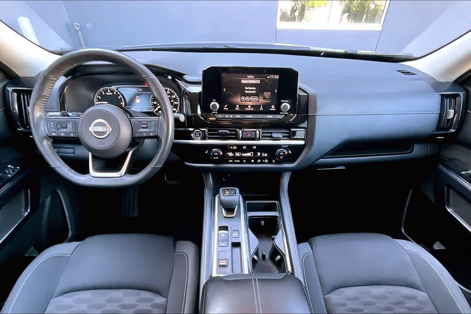 2022 Nissan Pathfinder SV Deep Ocean Blue Pearl at Tomball Ford