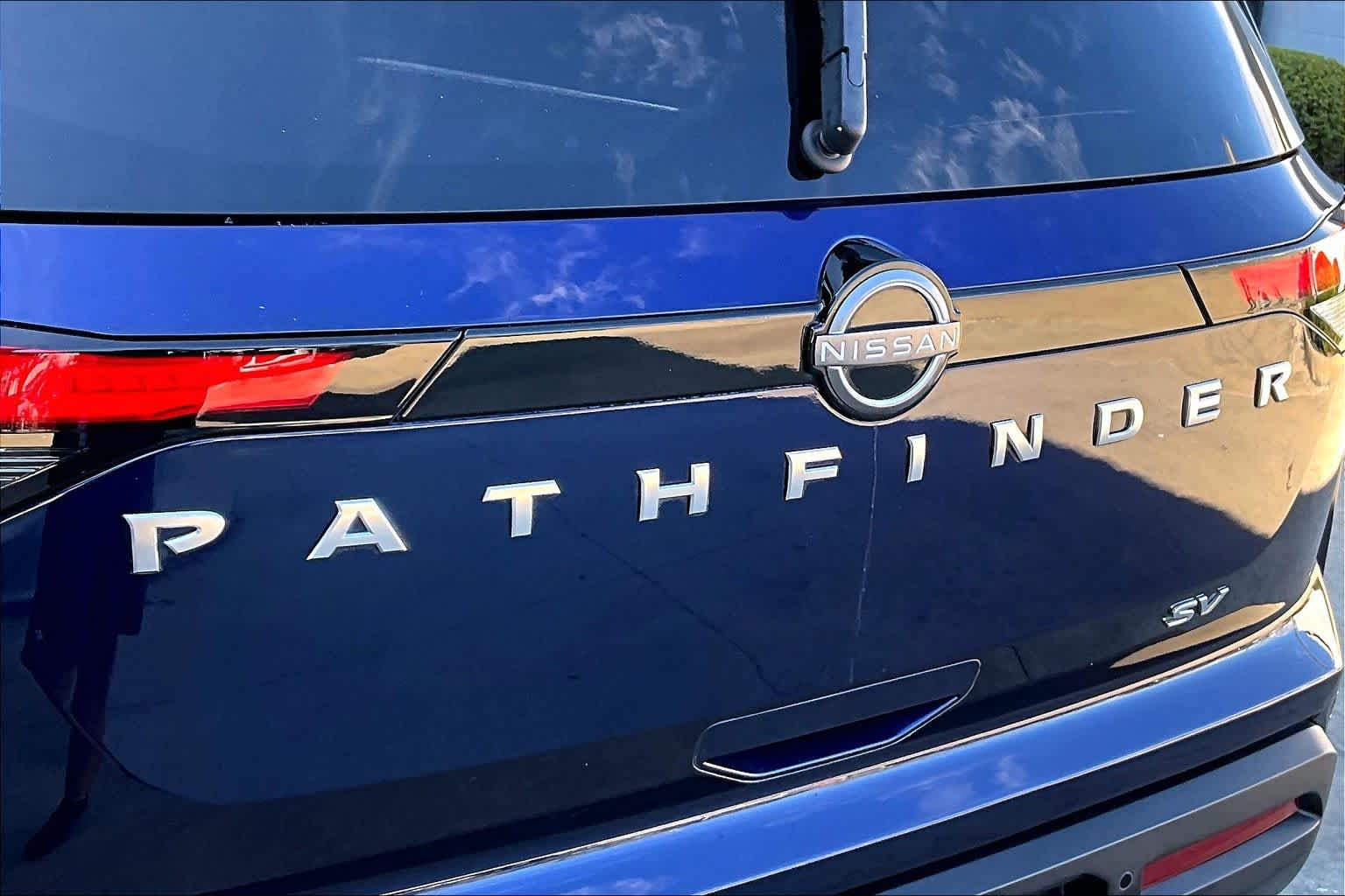 2022 Nissan Pathfinder SV Deep Ocean Blue Pearl at Tomball Ford