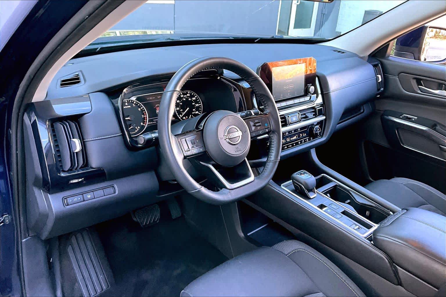 2022 Nissan Pathfinder SV Deep Ocean Blue Pearl at Tomball Ford