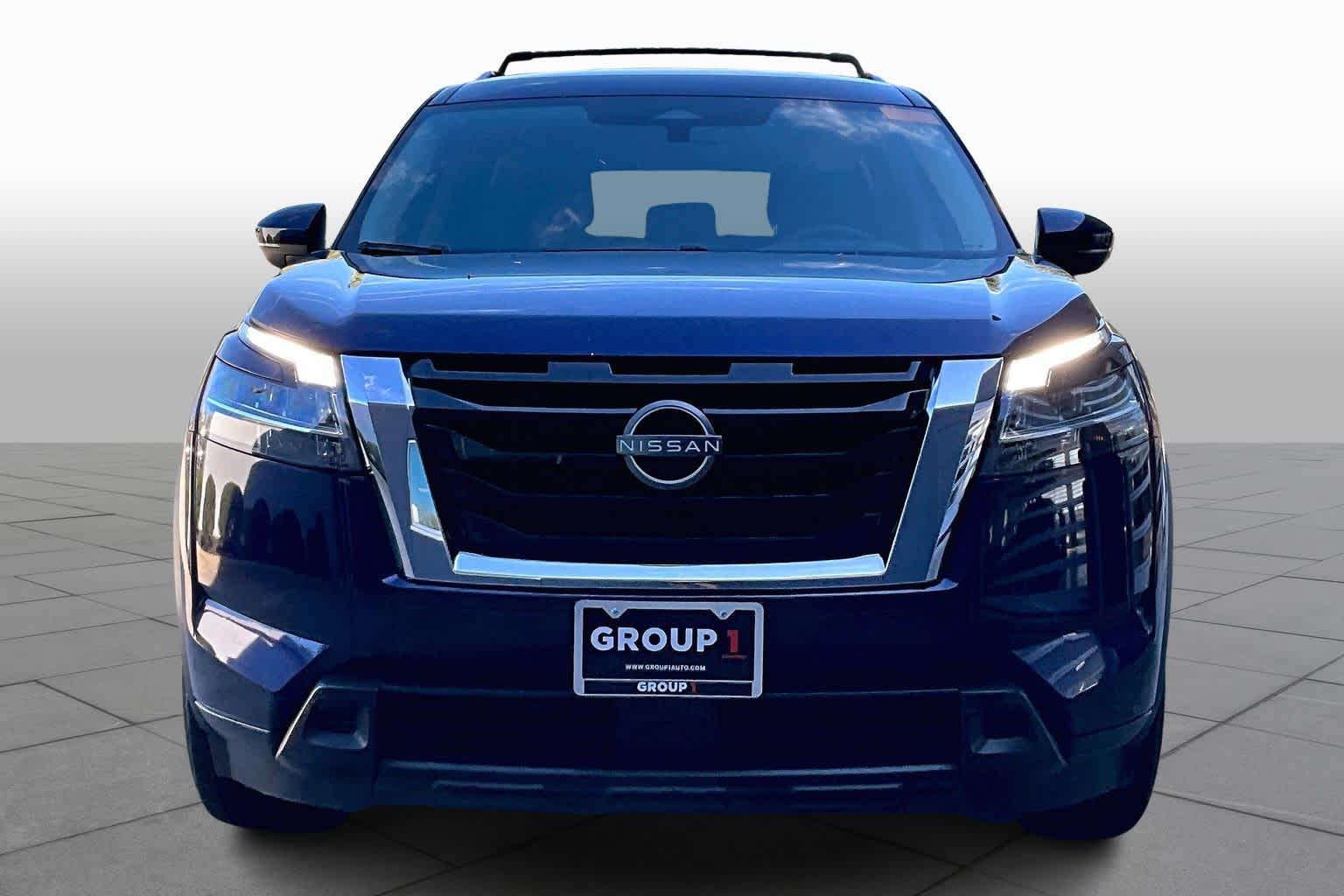 2022 Nissan Pathfinder SV Deep Ocean Blue Pearl at Tomball Ford