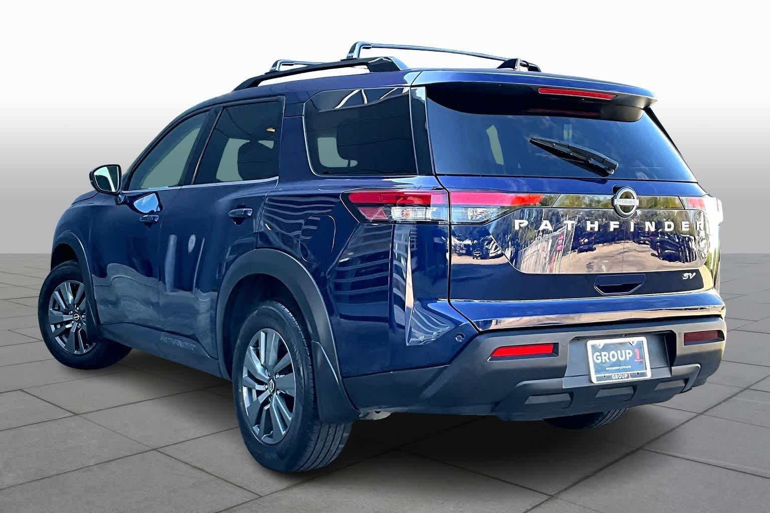 2022 Nissan Pathfinder SV Deep Ocean Blue Pearl at Tomball Ford