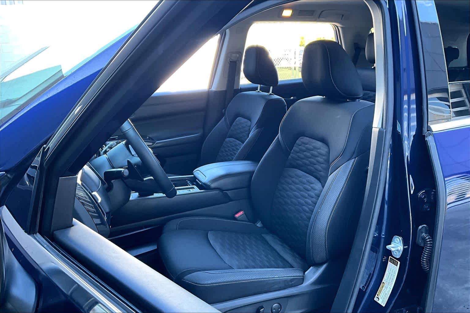 2022 Nissan Pathfinder SV Deep Ocean Blue Pearl at Tomball Ford