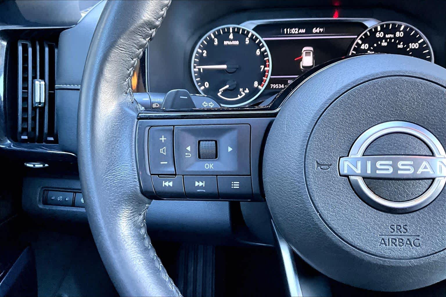 2022 Nissan Pathfinder SV Deep Ocean Blue Pearl at Tomball Ford