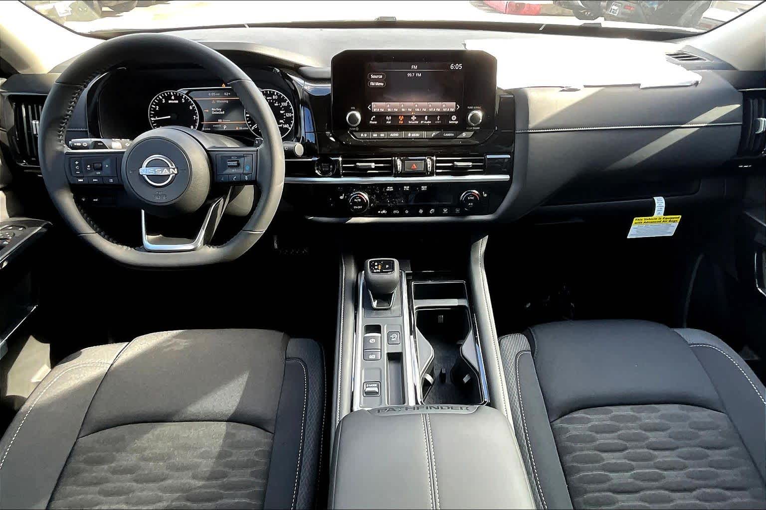 2025 Nissan Pathfinder SV Everest White Pearl Tricoat at Sterling McCall Nissan