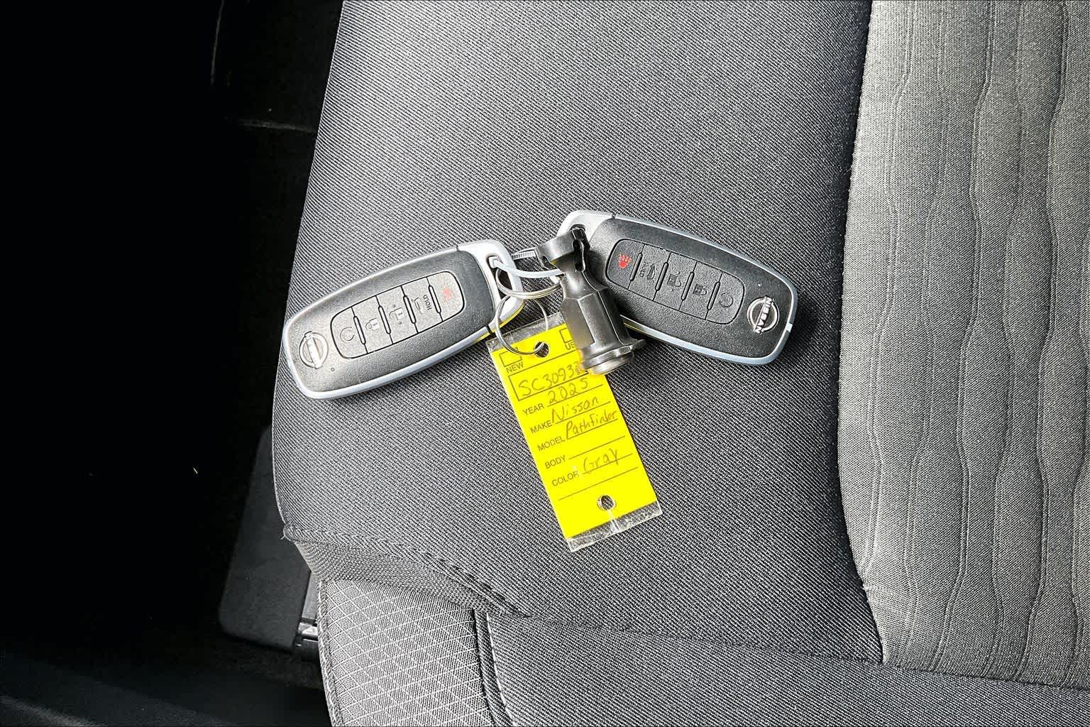 2025 Nissan Pathfinder SV Gun Metallic at Sterling McCall Nissan