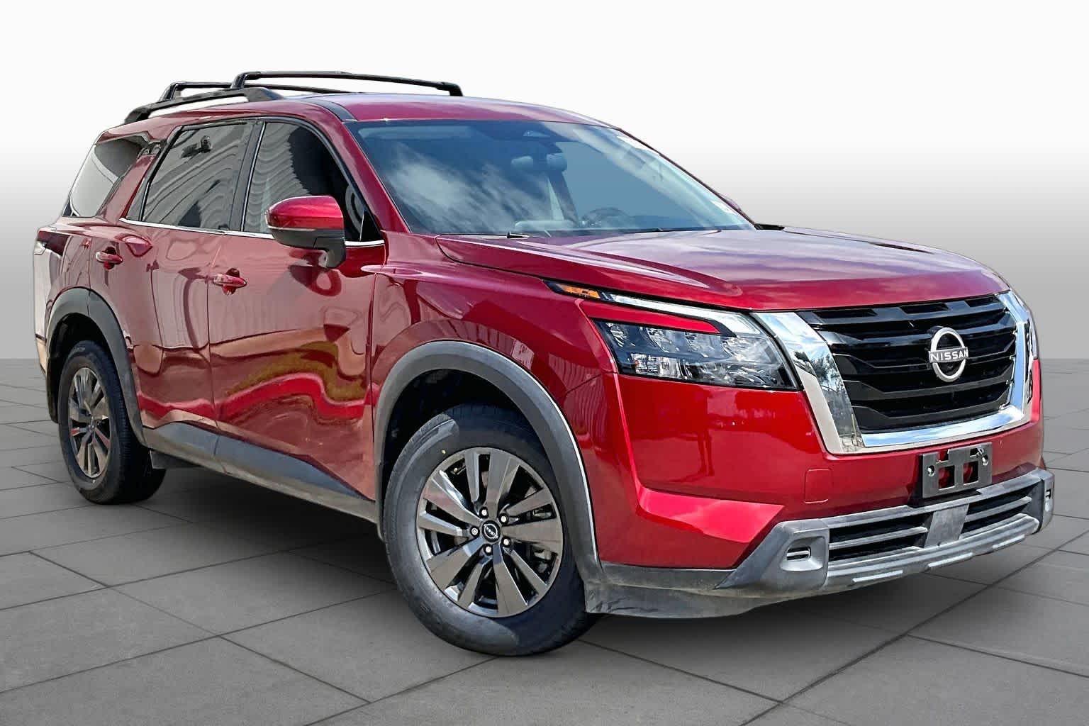 2024 Nissan Pathfinder SV Scarlet Ember Tintcoat at Sterling McCall Nissan