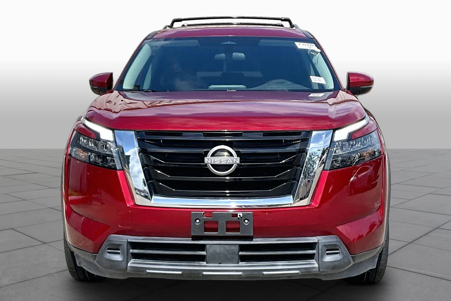2024 Nissan Pathfinder SV Scarlet Ember Tintcoat at Sterling McCall Nissan