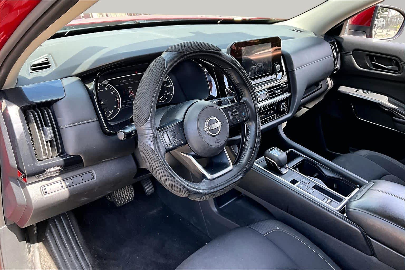 2024 Nissan Pathfinder SV Scarlet Ember Tintcoat at Sterling McCall Nissan