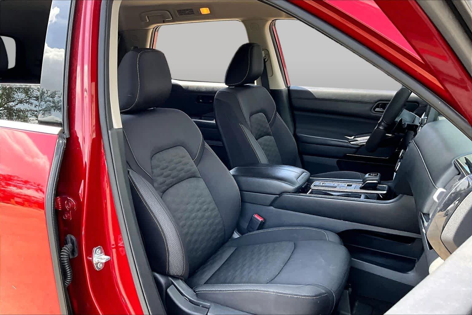 2024 Nissan Pathfinder SV Scarlet Ember Tintcoat at Sterling McCall Nissan