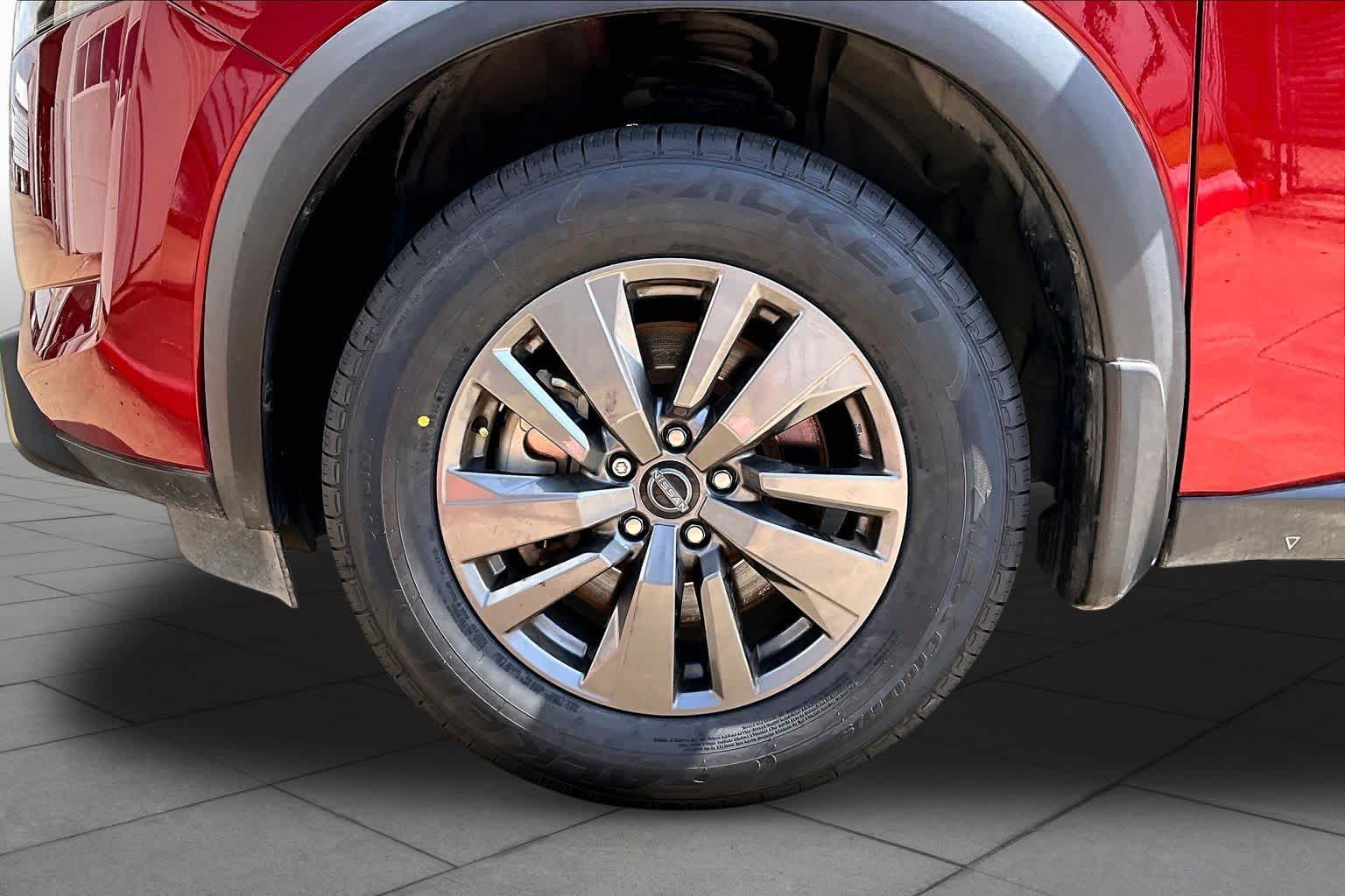 2024 Nissan Pathfinder SV Scarlet Ember Tintcoat at Sterling McCall Nissan