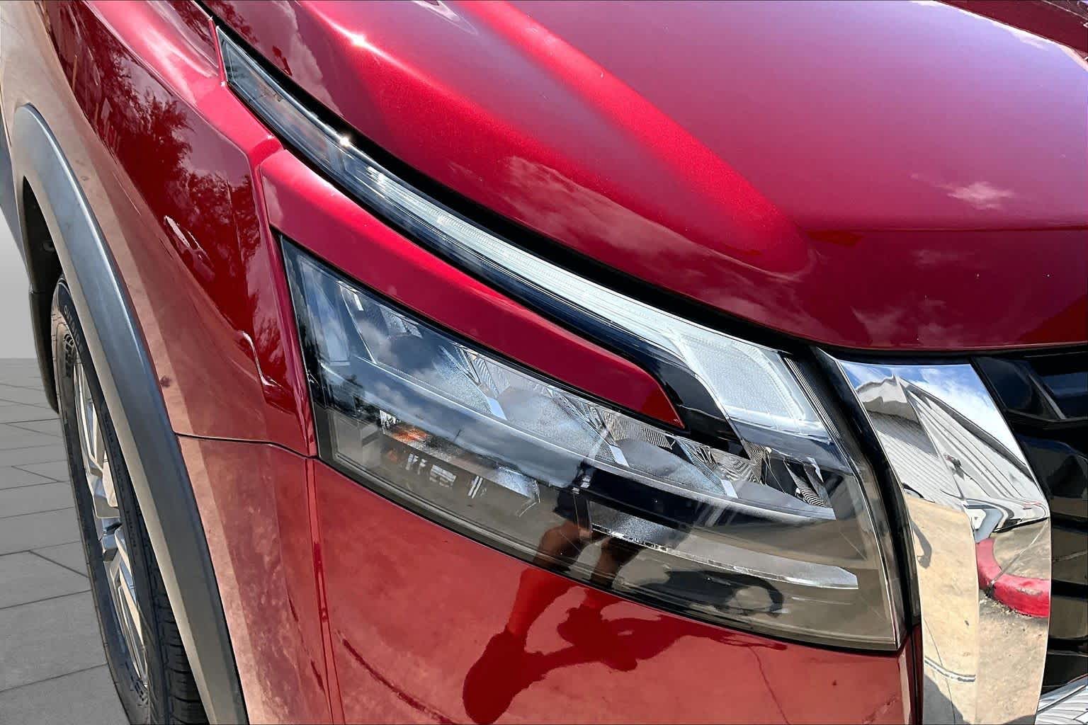 2024 Nissan Pathfinder SV Scarlet Ember Tintcoat at Sterling McCall Nissan
