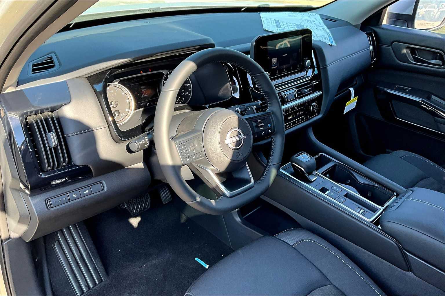 2025 Nissan Pathfinder SV Brilliant Silver Metallic at Sterling McCall Nissan