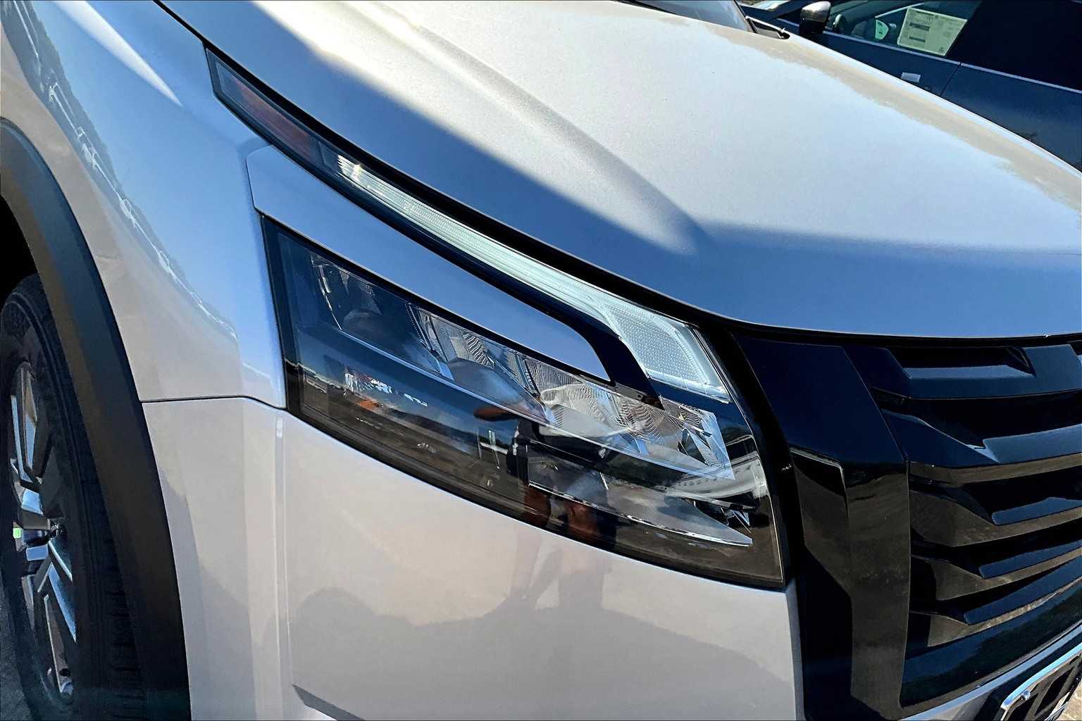 2025 Nissan Pathfinder SV Brilliant Silver Metallic at Sterling McCall Nissan