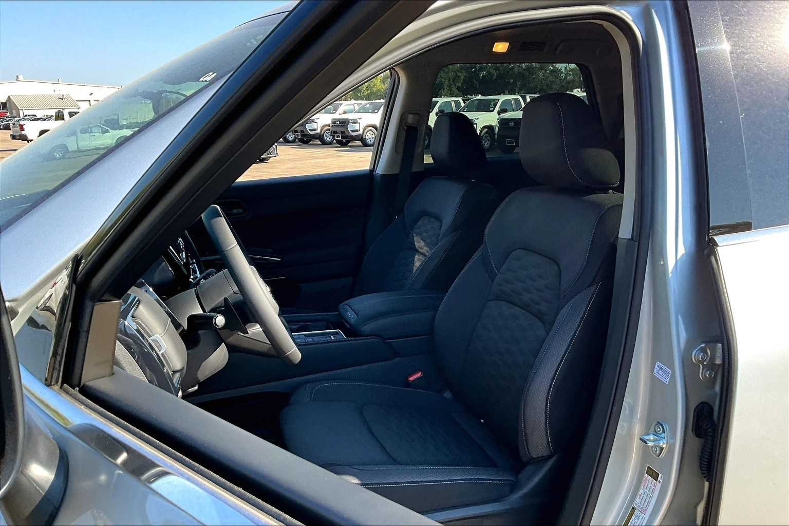 2025 Nissan Pathfinder SV Brilliant Silver Metallic at Sterling McCall Nissan