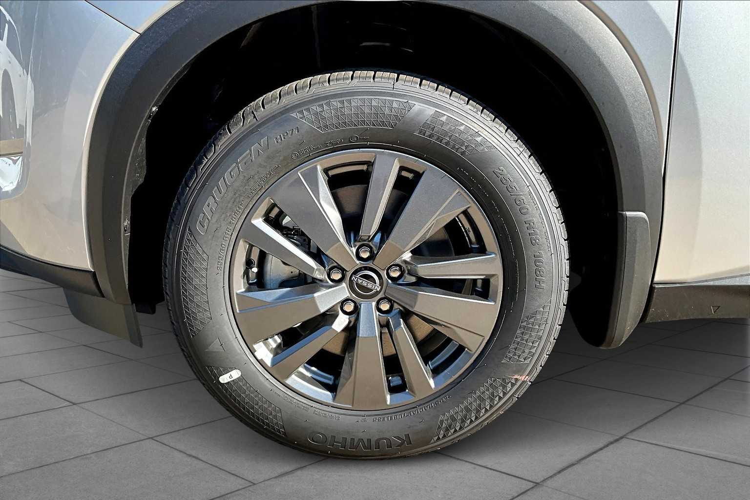 2025 Nissan Pathfinder SV Brilliant Silver Metallic at Sterling McCall Nissan