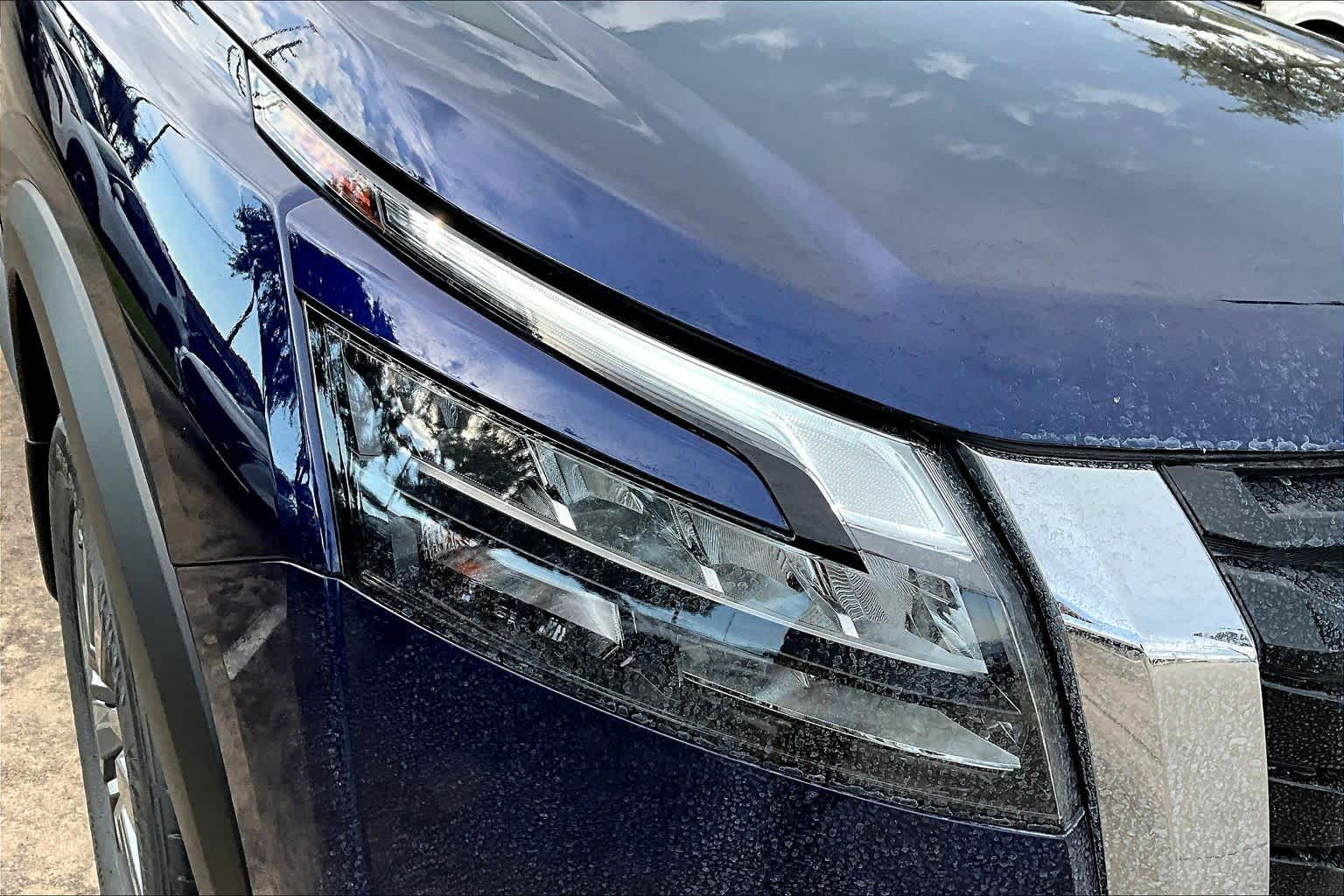 2025 Nissan Pathfinder SV Deep Ocean Blue Pearl at Sterling McCall Nissan