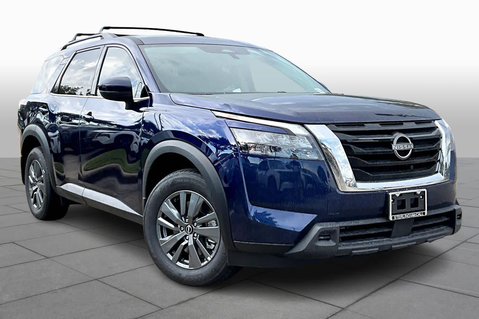 2025 Nissan Pathfinder SV Deep Ocean Blue Pearl at Sterling McCall Nissan