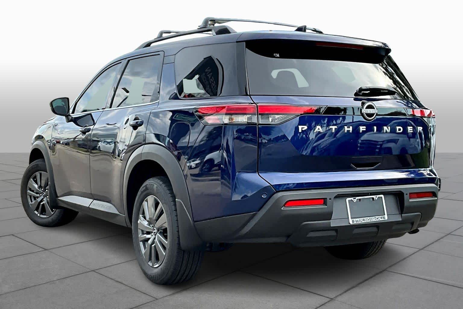 2025 Nissan Pathfinder SV Deep Ocean Blue Pearl at Sterling McCall Nissan