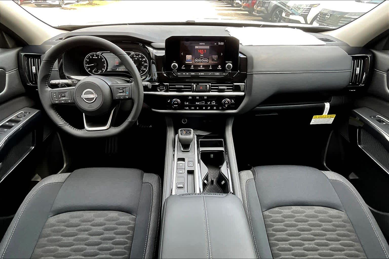 2025 Nissan Pathfinder SV Brilliant Silver Metallic at Sterling McCall Nissan