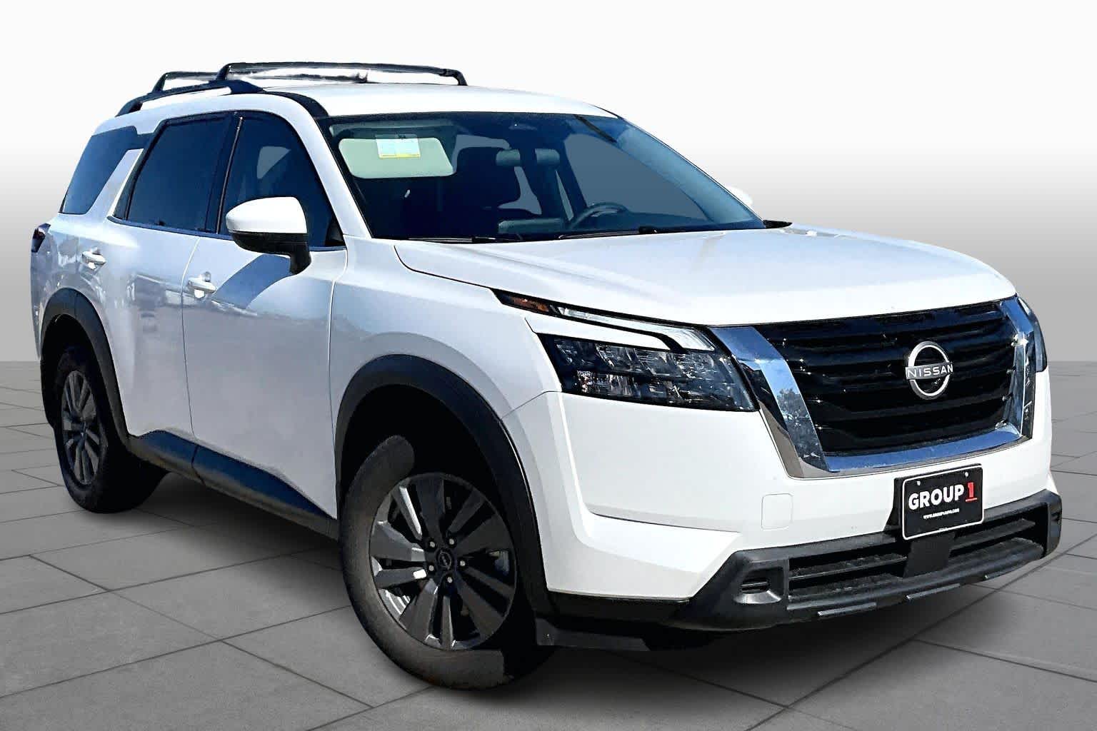 2025 Nissan Pathfinder SV Everest White Pearl Tricoat at Mercedes-Benz of Houston North