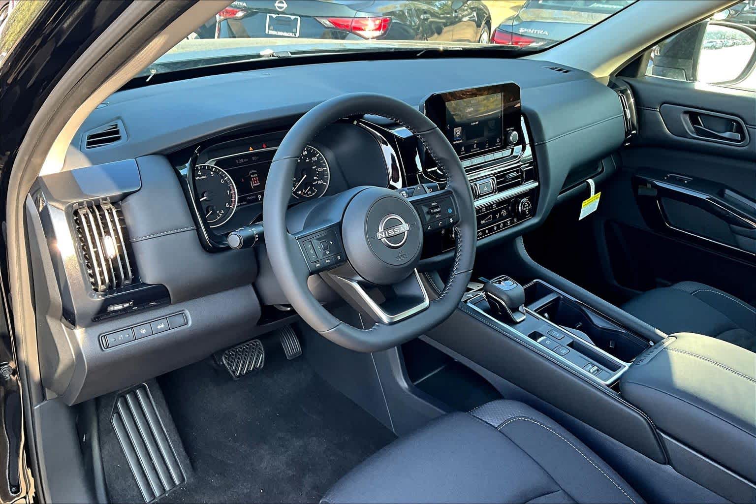 2025 Nissan Pathfinder SV Super Black at Sterling McCall Nissan