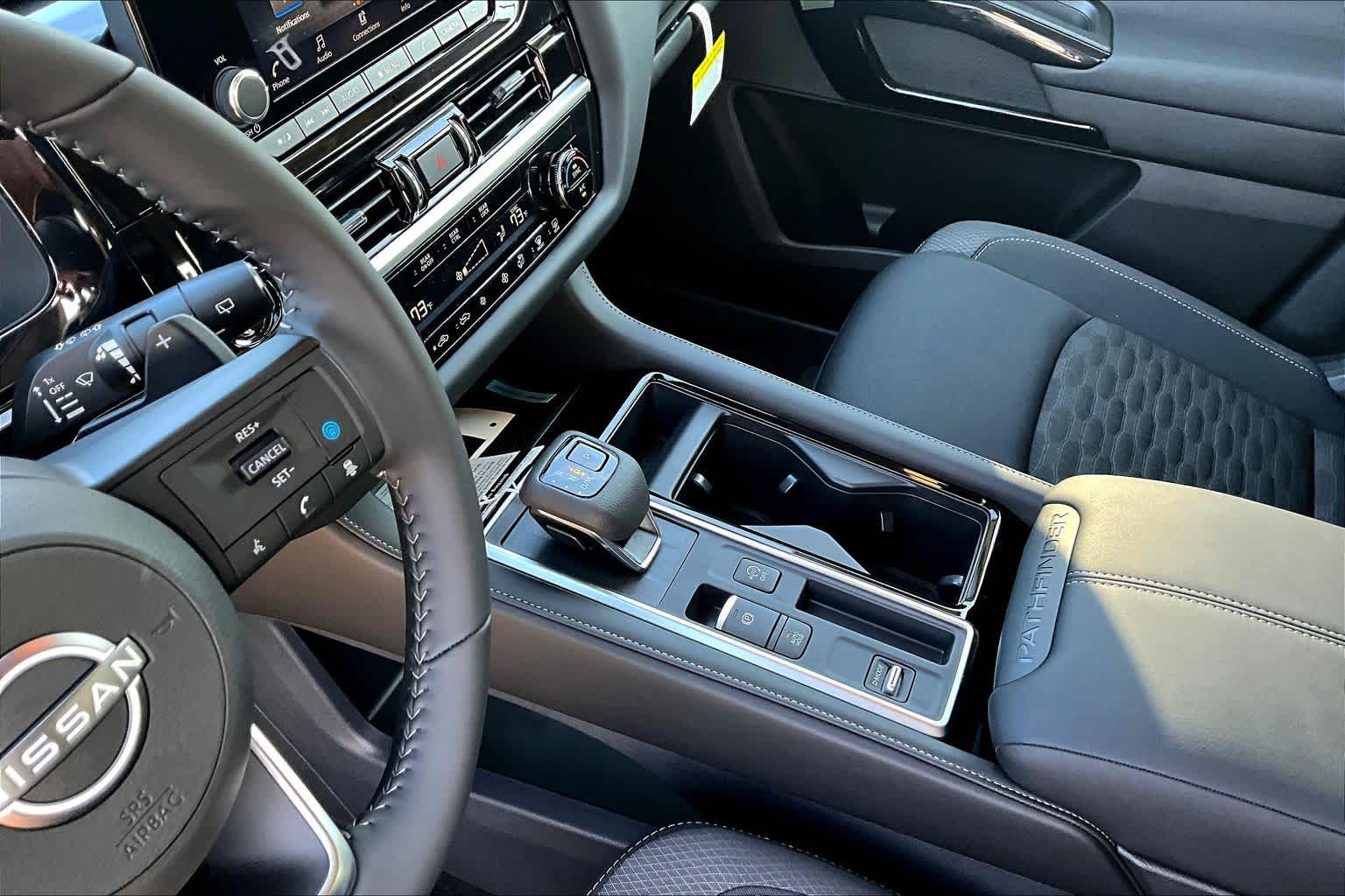 2025 Nissan Pathfinder SV Super Black at Sterling McCall Nissan
