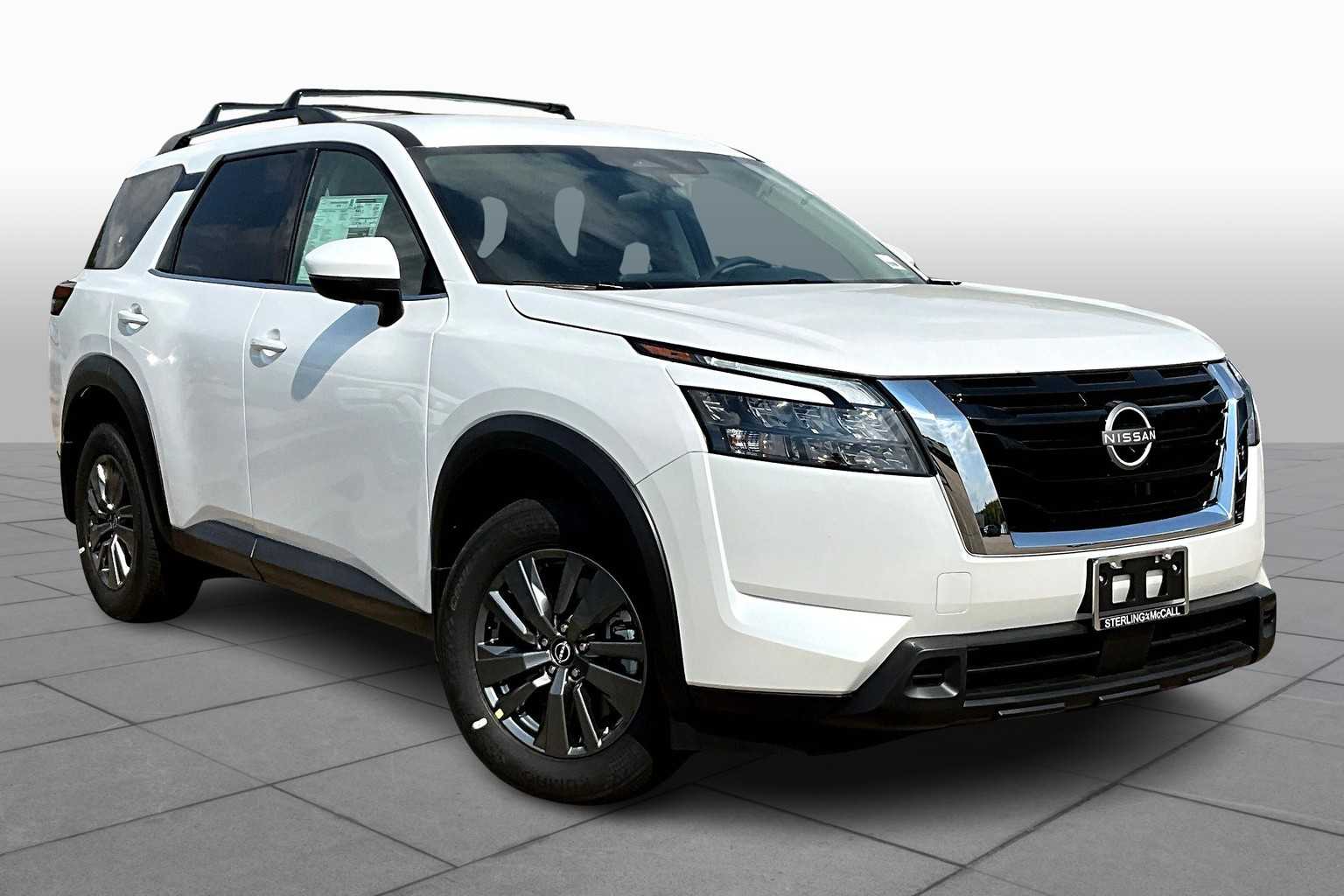 2025 Nissan Pathfinder SV Everest White Pearl Tricoat at Sterling McCall Nissan