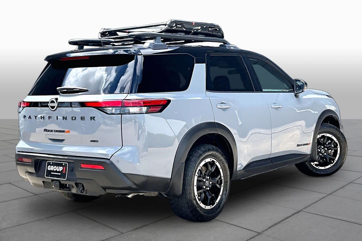 2024 Nissan Pathfinder Rock Creek Solid Gray/Super Black at Group 1 Toyota Southwest