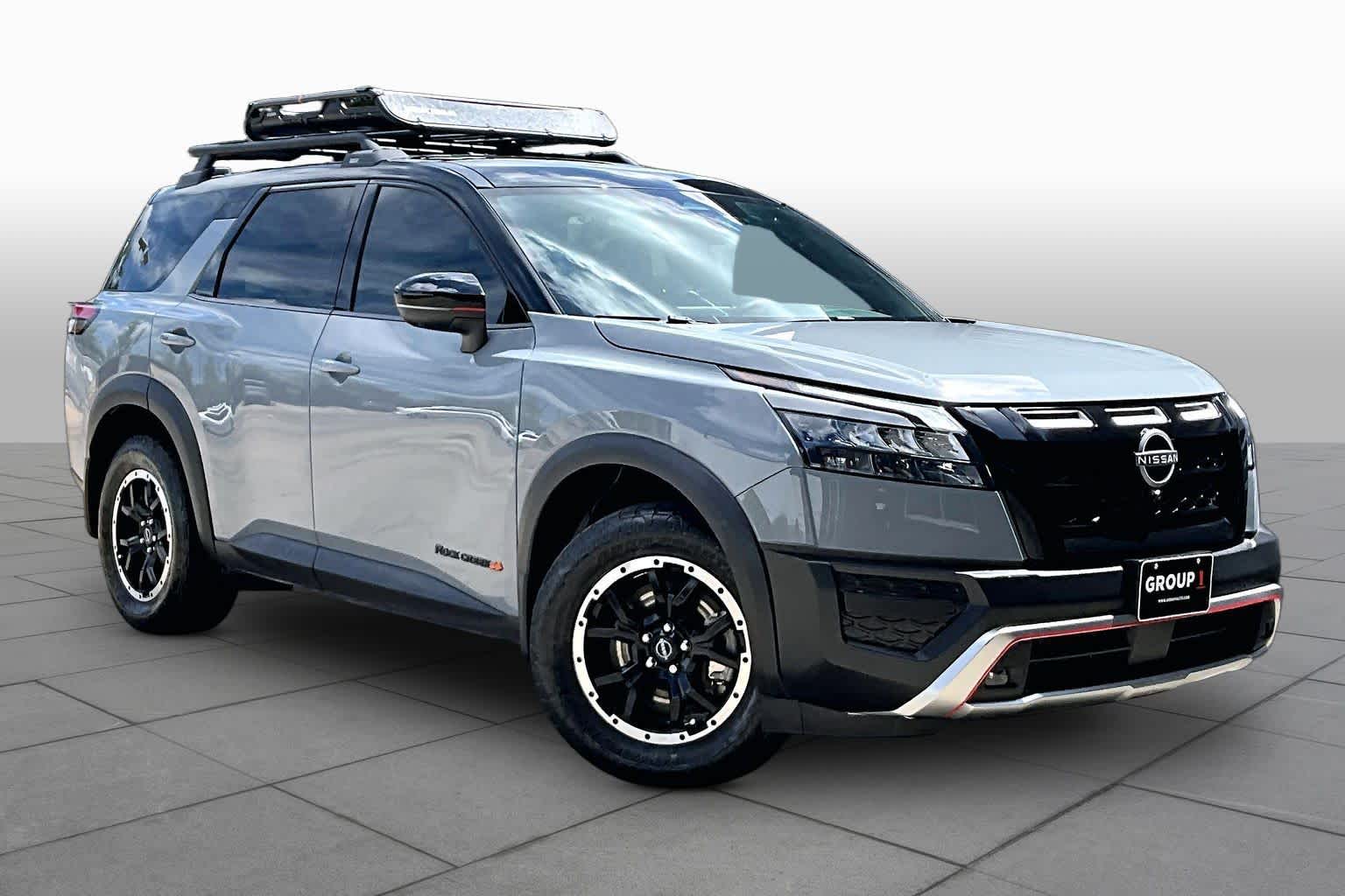 2024 Nissan Pathfinder Rock Creek Solid Gray/Super Black at Group 1 Toyota Southwest