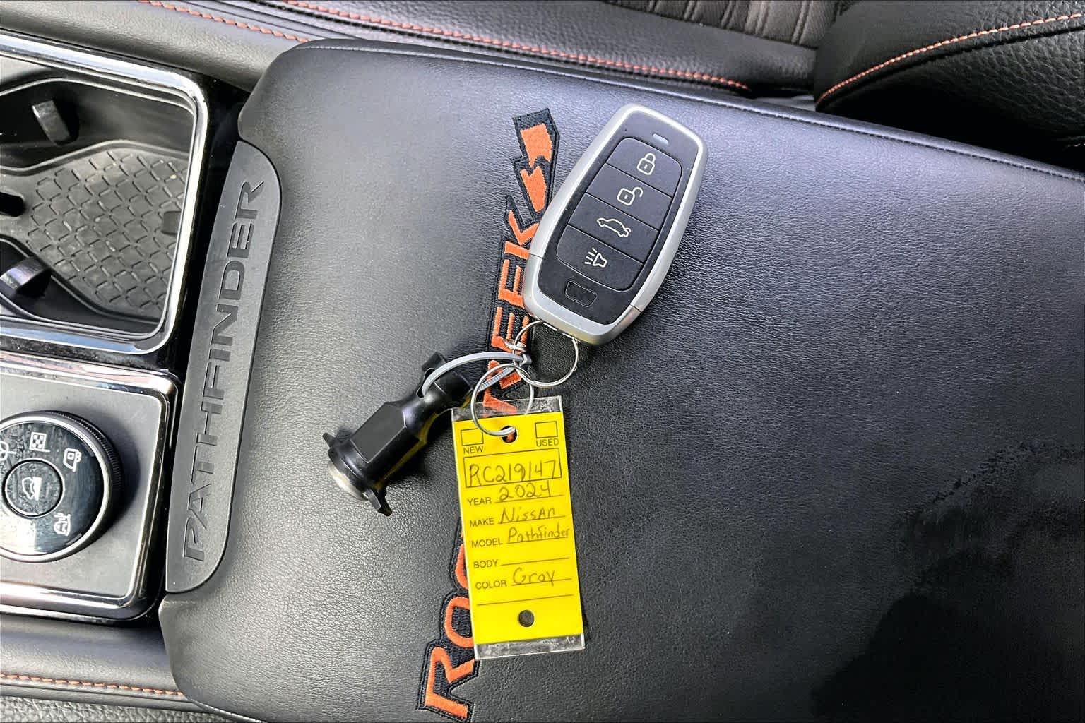2024 Nissan Pathfinder Rock Creek Solid Gray/Super Black at Group 1 Toyota Southwest