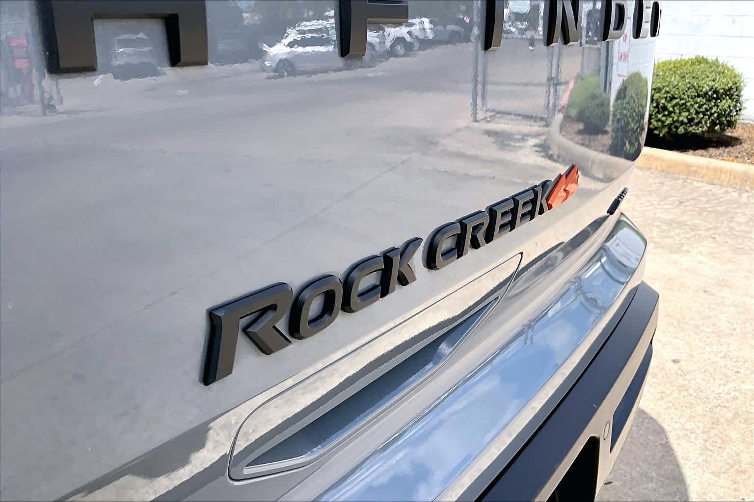 2024 Nissan Pathfinder Rock Creek Solid Gray/Super Black at Group 1 Toyota Southwest
