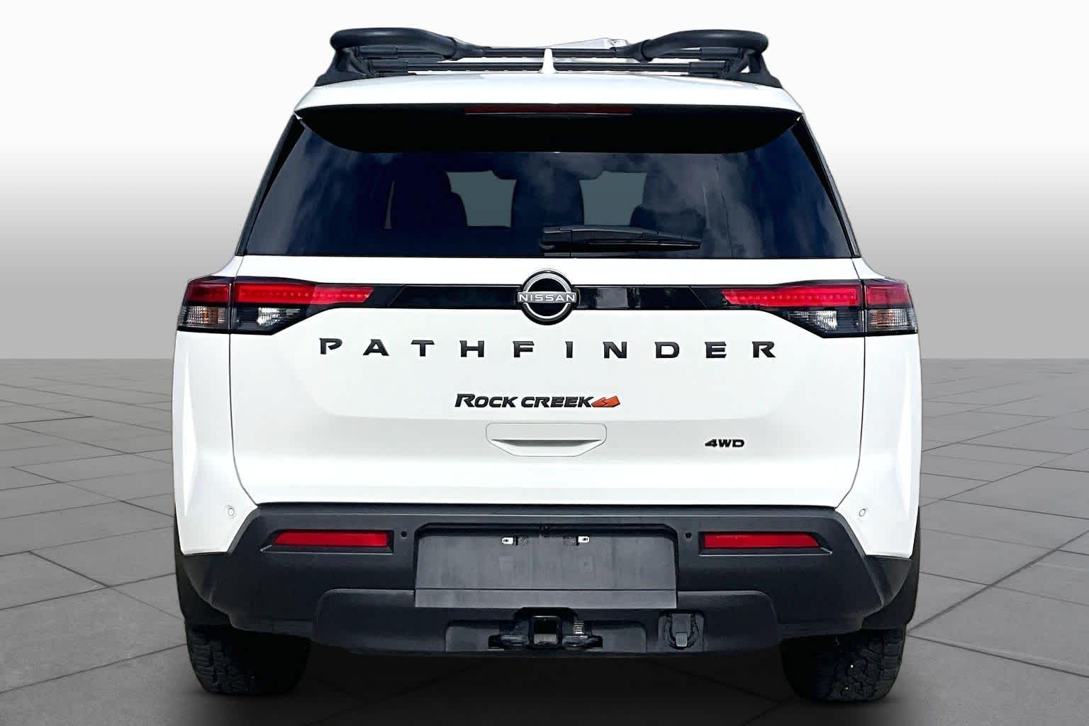 2024 Nissan Pathfinder Rock Creek Glacier White at Honda of Clear Lake