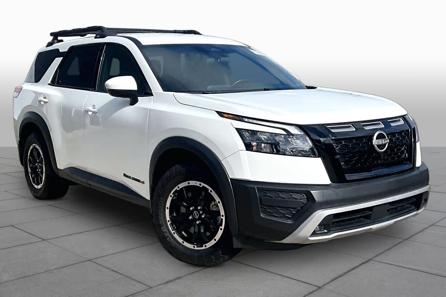 2024 Nissan Pathfinder Rock Creek Glacier White at Honda of Clear Lake