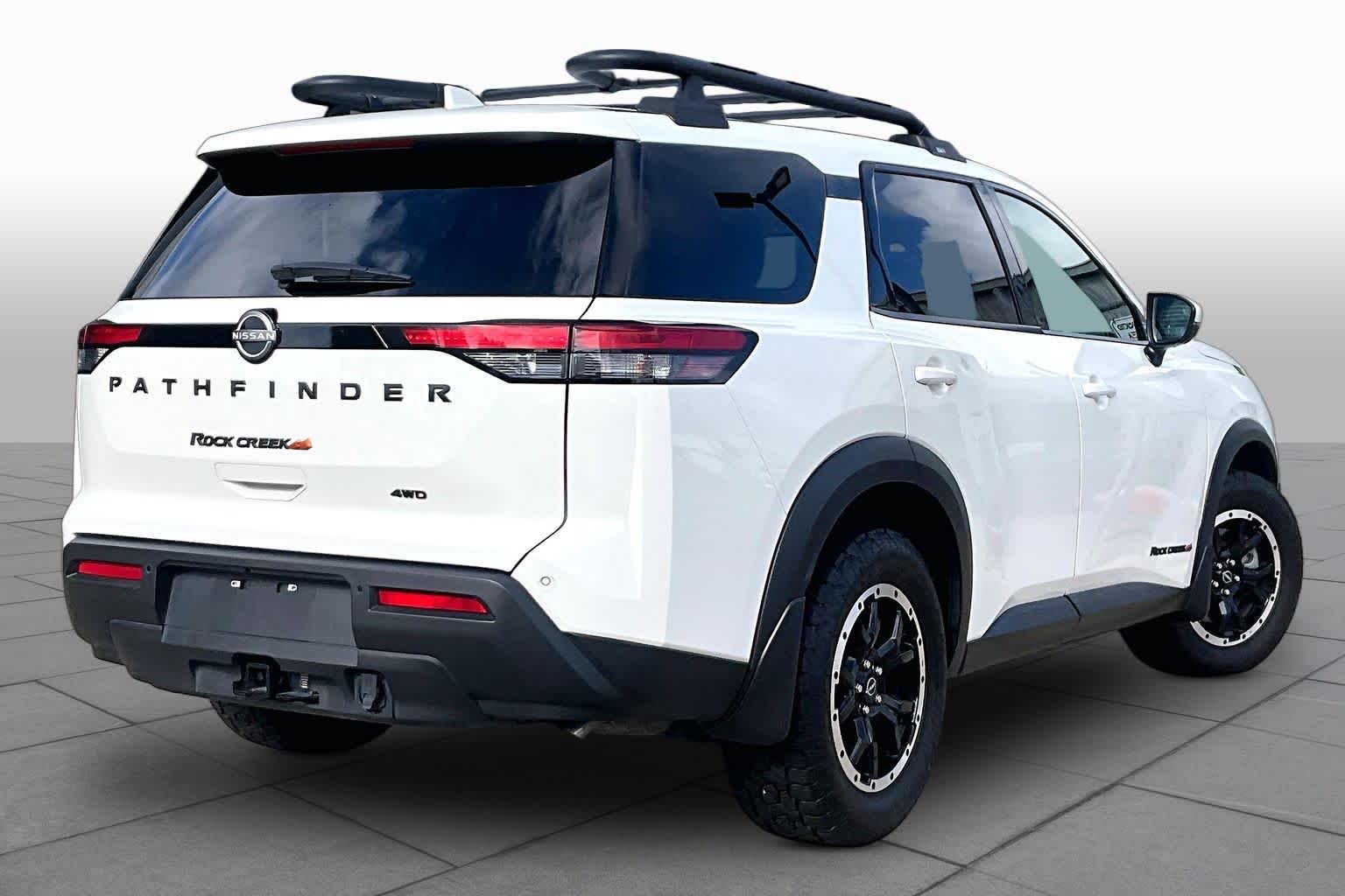 2024 Nissan Pathfinder Rock Creek Glacier White at Honda of Clear Lake