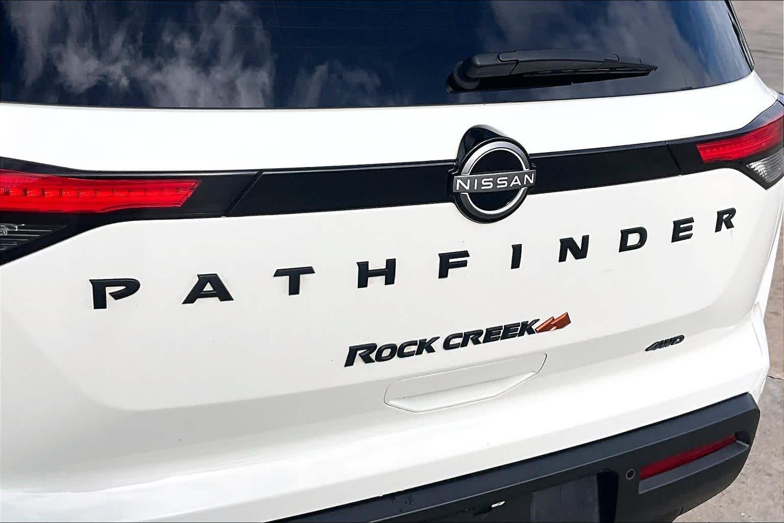 2024 Nissan Pathfinder Rock Creek Glacier White at Honda of Clear Lake