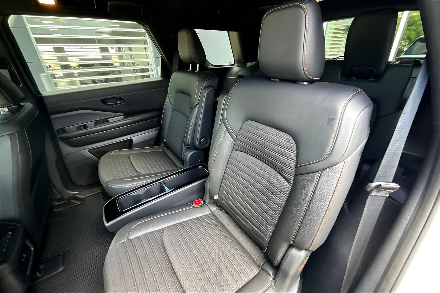 2023 Nissan Pathfinder Rock Creek 2T WHT BLK ROOF at AutoNation USA Katy