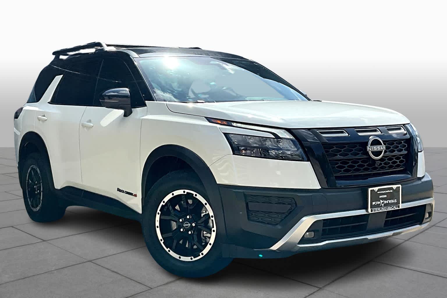 2023 Nissan Pathfinder Rock Creek 2T WHT BLK ROOF at AutoNation USA Katy