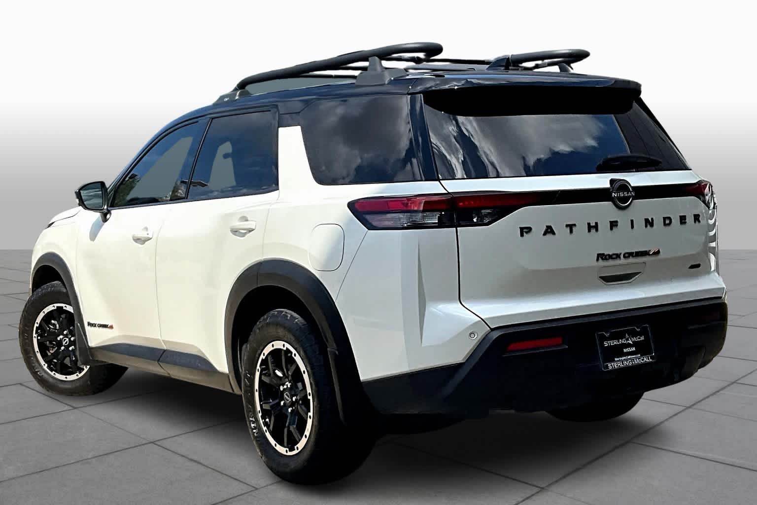 2023 Nissan Pathfinder Rock Creek 2T WHT BLK ROOF at AutoNation USA Katy