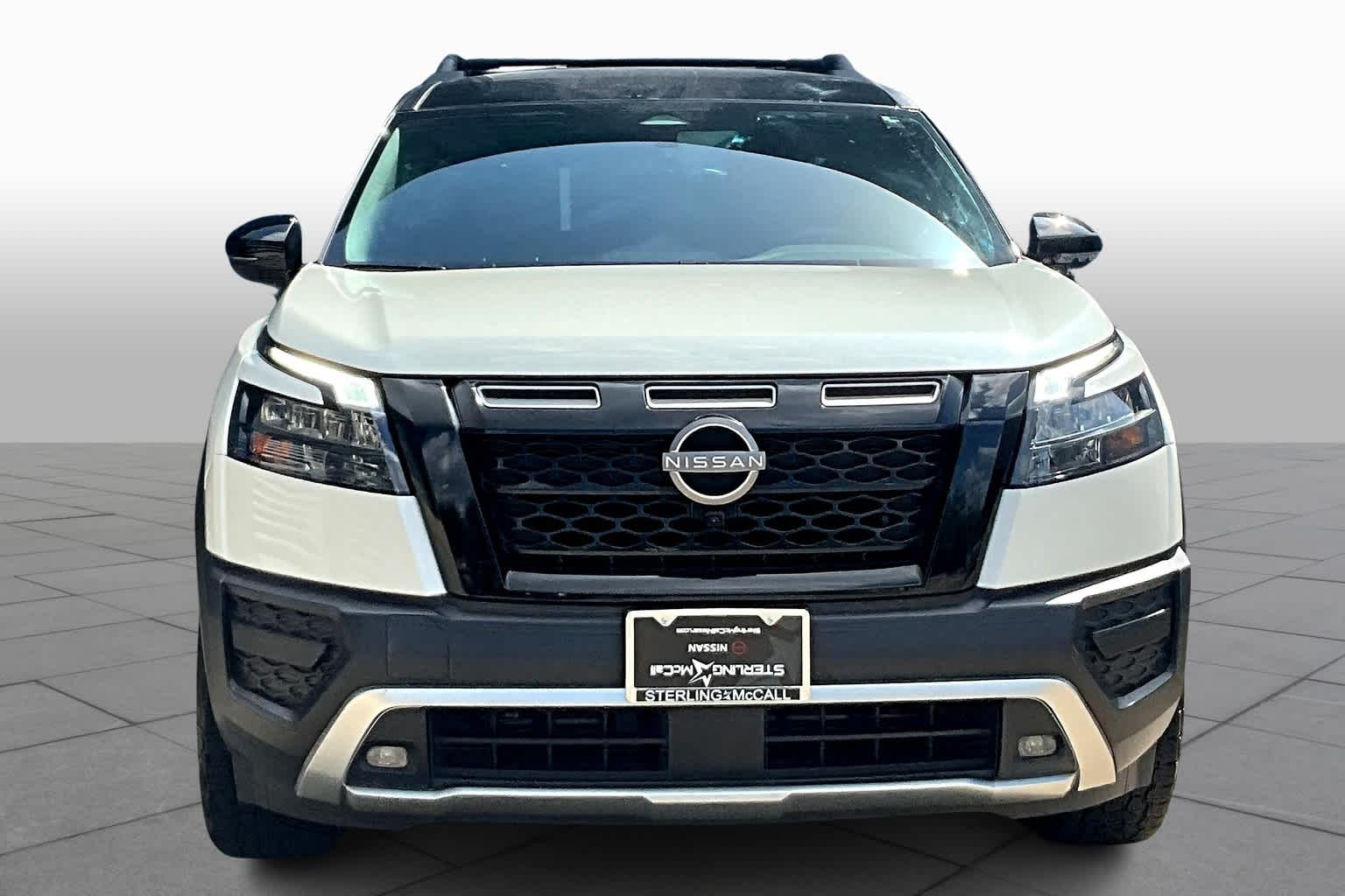 2023 Nissan Pathfinder Rock Creek 2T WHT BLK ROOF at AutoNation USA Katy