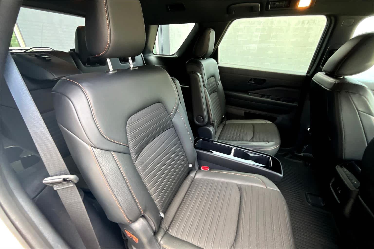 2023 Nissan Pathfinder Rock Creek 2T WHT BLK ROOF at AutoNation USA Katy