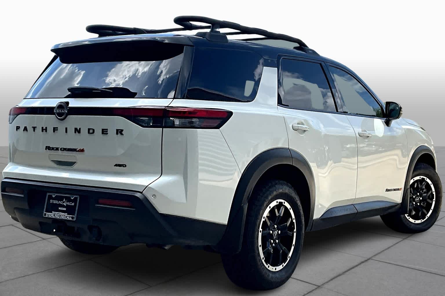 2023 Nissan Pathfinder Rock Creek 2T WHT BLK ROOF at AutoNation USA Katy