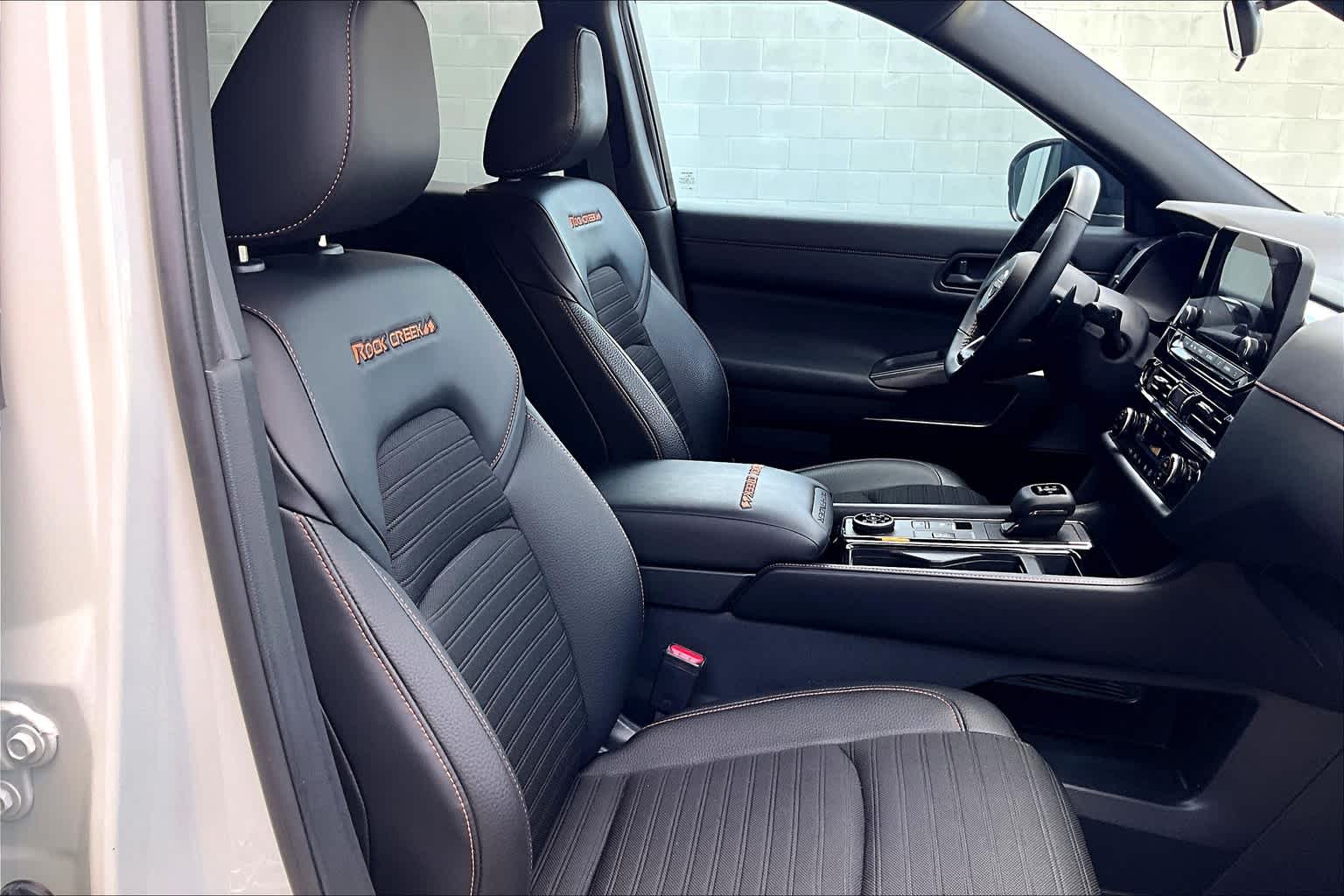 2023 Nissan Pathfinder Rock Creek 2T WHT BLK ROOF at AutoNation USA Katy